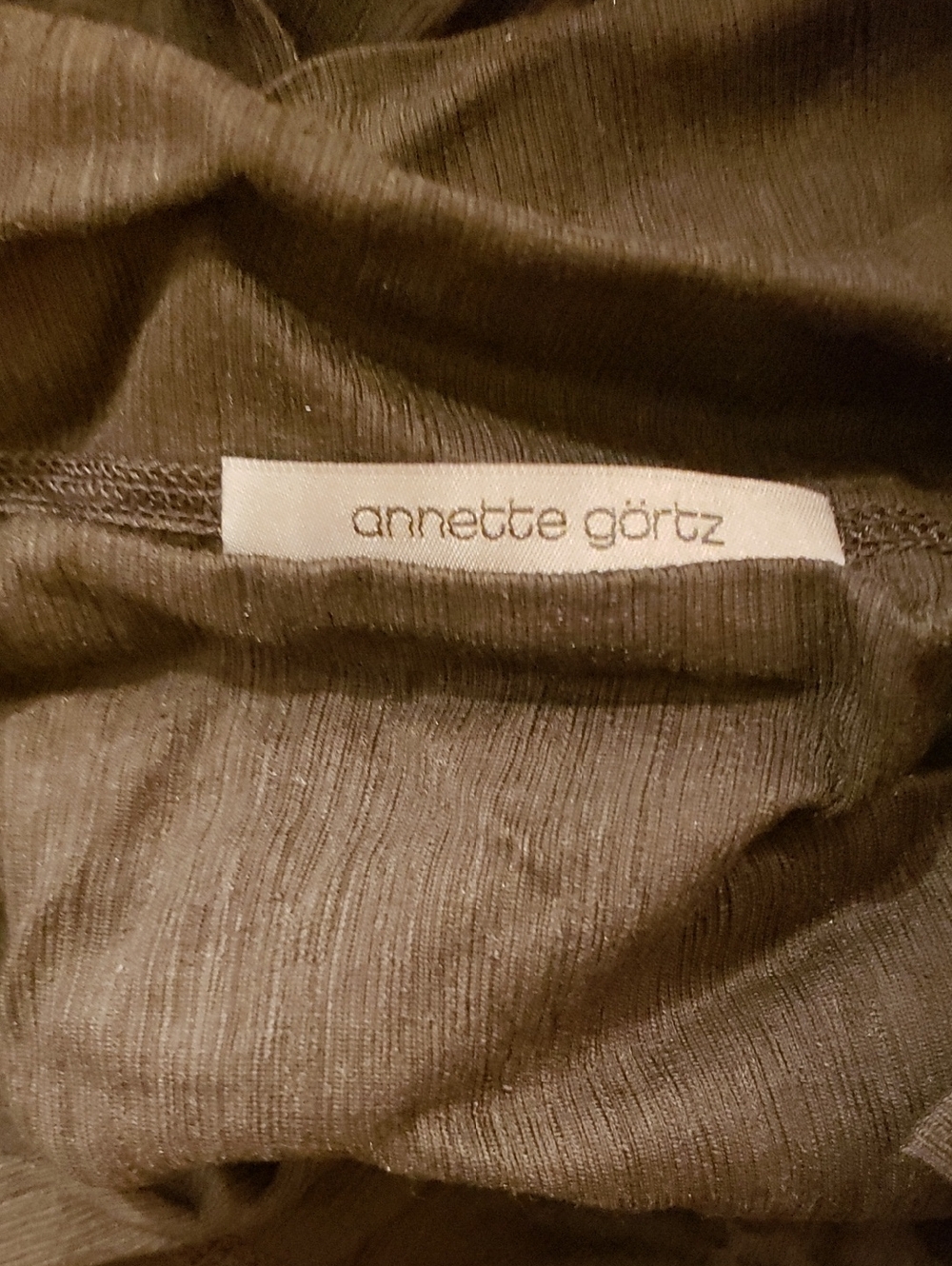 annette görtz Black Women's Pleated Blouse